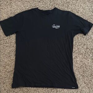 Hurley Black Short Sleeve Tee Classic Crew Neck
